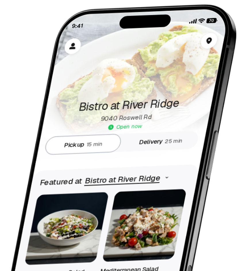 Bistro at River Ridge app preview